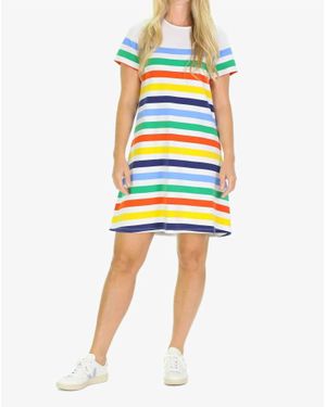 Duffield Lane Nadine Tee Dress - Yellow