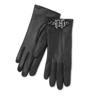 Philipp Plein Nappa Mid-Gloves Gothic Plein - Gray