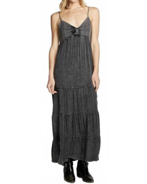 Chaser Brand Heirloom Wovens Maxi Dress - Black
