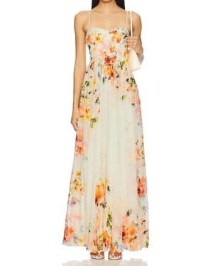 Hemant & Nandita Saba Long Dress - Metallic