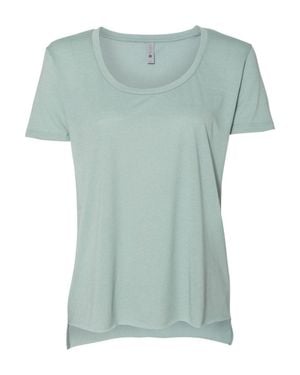 Next Level Festival Scoop Neck T-Shirt - Green