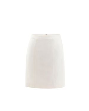 Saiid Kobeisy Tailored Skirt - White