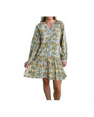 Anna Cate Field Penny Mini Dress - Green