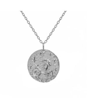 Love Local Jewelry Capricorn Steinbock Zodiac Sign Necklace - Metallic