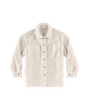 Shiraleah Get Loud Sherpa Shackets - Natural