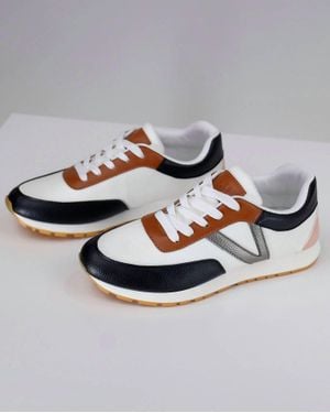 Grace and Lace Street Sneakers - Metallic