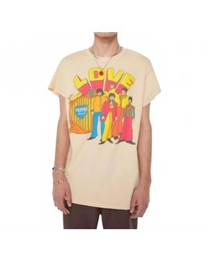 MadeWorn The Beatles Crew Tee - Orange