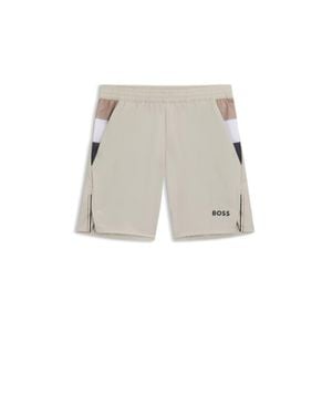 BOSS Active Tennis Shorts - Gray