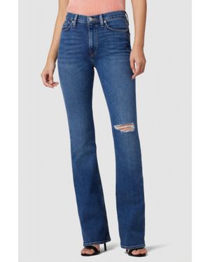 Hudson Jeans Barbara High Waist Bootcut Jeans - Blue