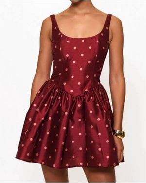 Hutch Soleil Mini Dress - Red