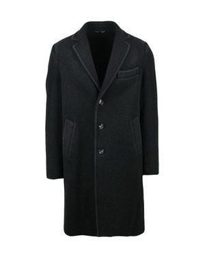 Circolo 1901 Virgin Wool-Blend Coat - Black
