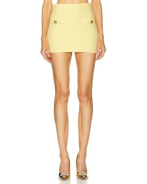 Ronny Kobo Dalyabee Sweater Skirt - Yellow