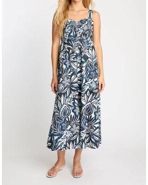 Caballero Josephine Midi Dress - Blue