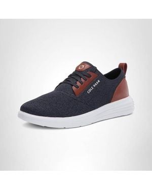 Cole Haan Grand Sports Journey Knit Sneakers - Blue