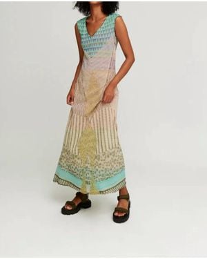 Aldo Martin's Sleeveless Maxi Dress - Green