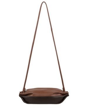 Marimekko Pikku Karla Leather Shoulder Bag - Brown
