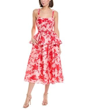 Hutch Desirae Midi Dress - Red