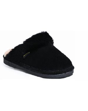 Old Friend Scuff Slipper - Black