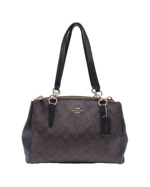 COACH Small Christie Carryall Handbag - Black
