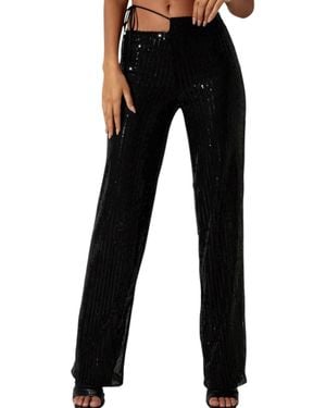 Motel Rocks Sanju Trouser - Black