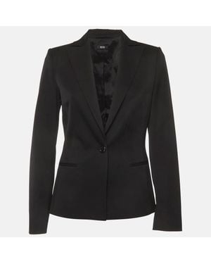 BOSS Gabardine Tailored Blazer - Black