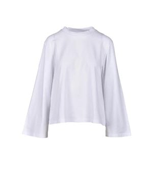 Wild Cashmere Cotton And Elastane T-Shirt - White