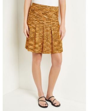 Misook Mini A-Line Skirt - Multicolor