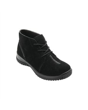 Drew Shoes Krista Suede Ankle Boot - Black