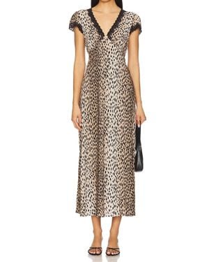 RIXO London Clarice Midi Dress - Multicolor