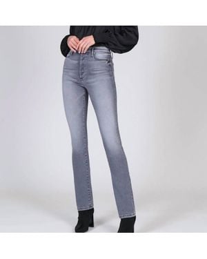 Black Orchid Megan Slim Straight Jean - Blue