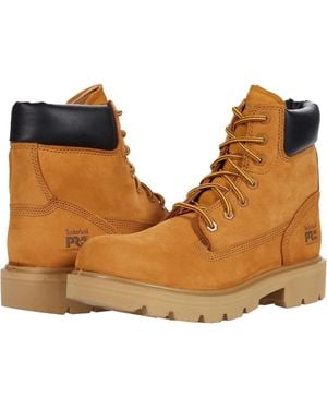 Timberland Sawhorse Tb092628231 'Swheat 6" Comp Toe Work Boot Zap882 - Brown