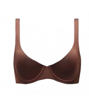 CUUP Scoop Micro Bra - Brown