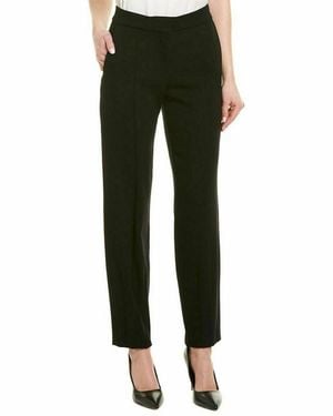 Narciso Rodriguez Refined Wool Seamed Slim Pants - Green
