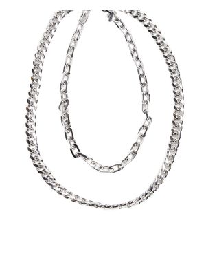 Eklexic Cash Necklace - White