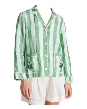 Trovata Dylan Shirt Jacket - Green