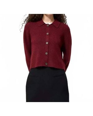 French Connection Ellie Knit Collared Cardigan