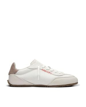 Axel Arigato Daze Runner Minimalist Textured Sole Sneakers - White