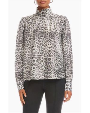 Fifteen Twenty Chloe Button-Up Shirt - Gray