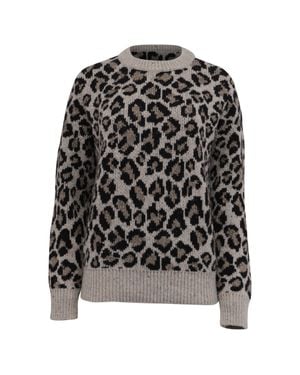 Alanui Printed Sweater - Black