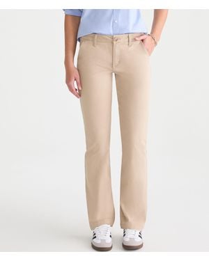Aéropostale Classic Uniform Twill Pants - Natural