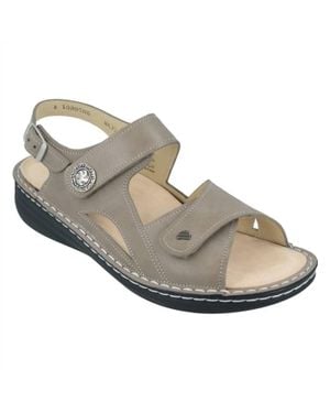Finn Comfort Barbuda Super Soft Sandals - Metallic