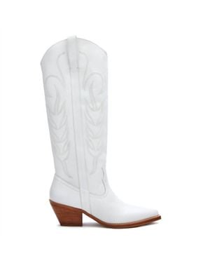 Matisse Agency Western Boot - White