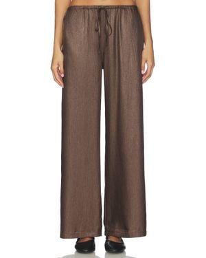 Heartloom Kessy Wide Leg Pants - Brown