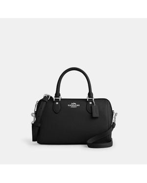 COACH Rowan Satchel Bag - Black