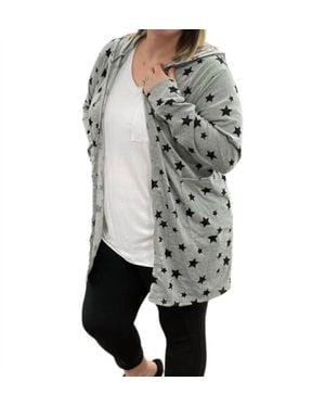 Blakeley Sydney Star Cardigan - Gray
