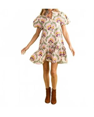 Double A Gia Mini Dress - Natural