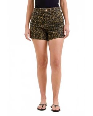 Judy Blue High Waist Cut Off Shorts - Black