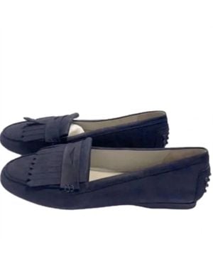 Amalfi by Rangoni Dannola Kiltie Penny Loafer - Blue