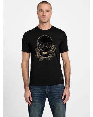 Guess Diem Crewneck Tee - Black