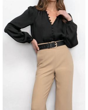 Greylin Aryanna Blouse - Black
